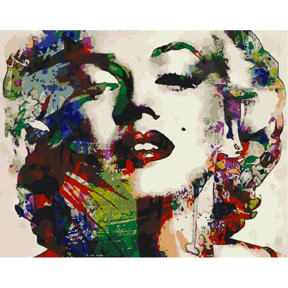 Картина по номерам "Монро" Art Craft 10609-AC 40х50 см