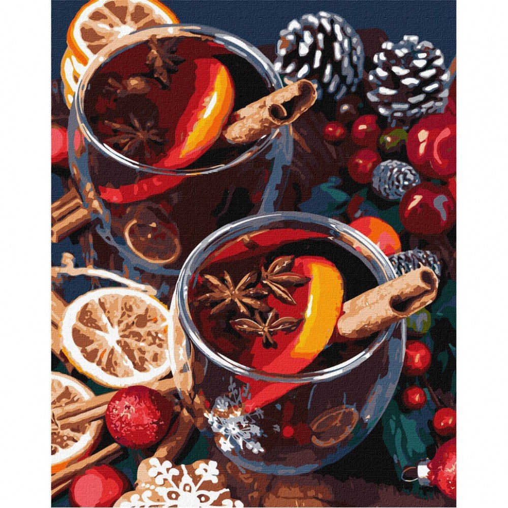 Картина по номерам "Пряный аромат" Идейка KHO5661 40x50 см