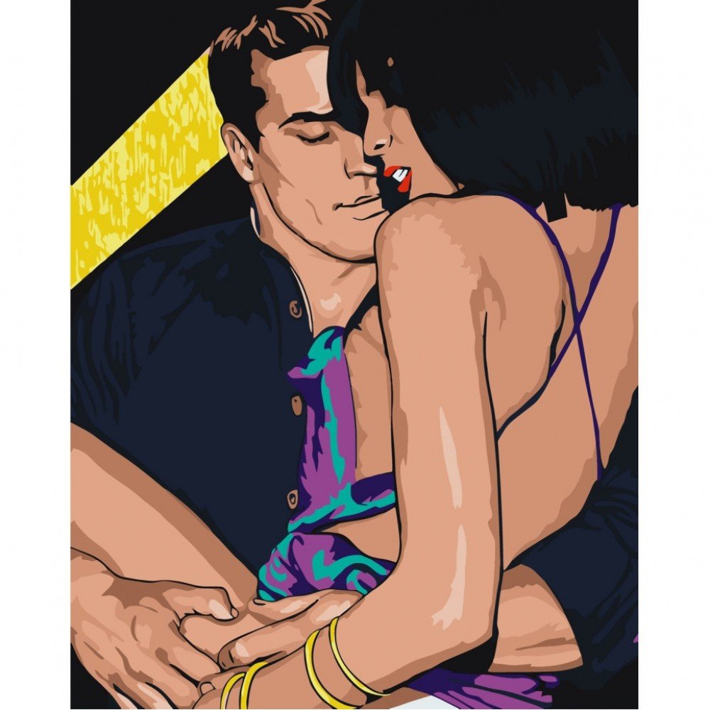 Картина по номерам "Безумная страсть" 10036-AC 40х50 см Art Craft