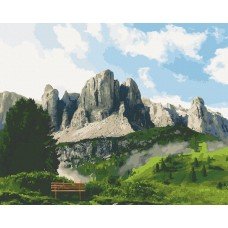 Картина по номерам. Art Craft "Доломитовые Альпы" 40х50 см 10555-AC