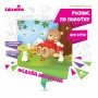 Роспись по холсту "Медовое наслаждение" 25х30см 7165/2