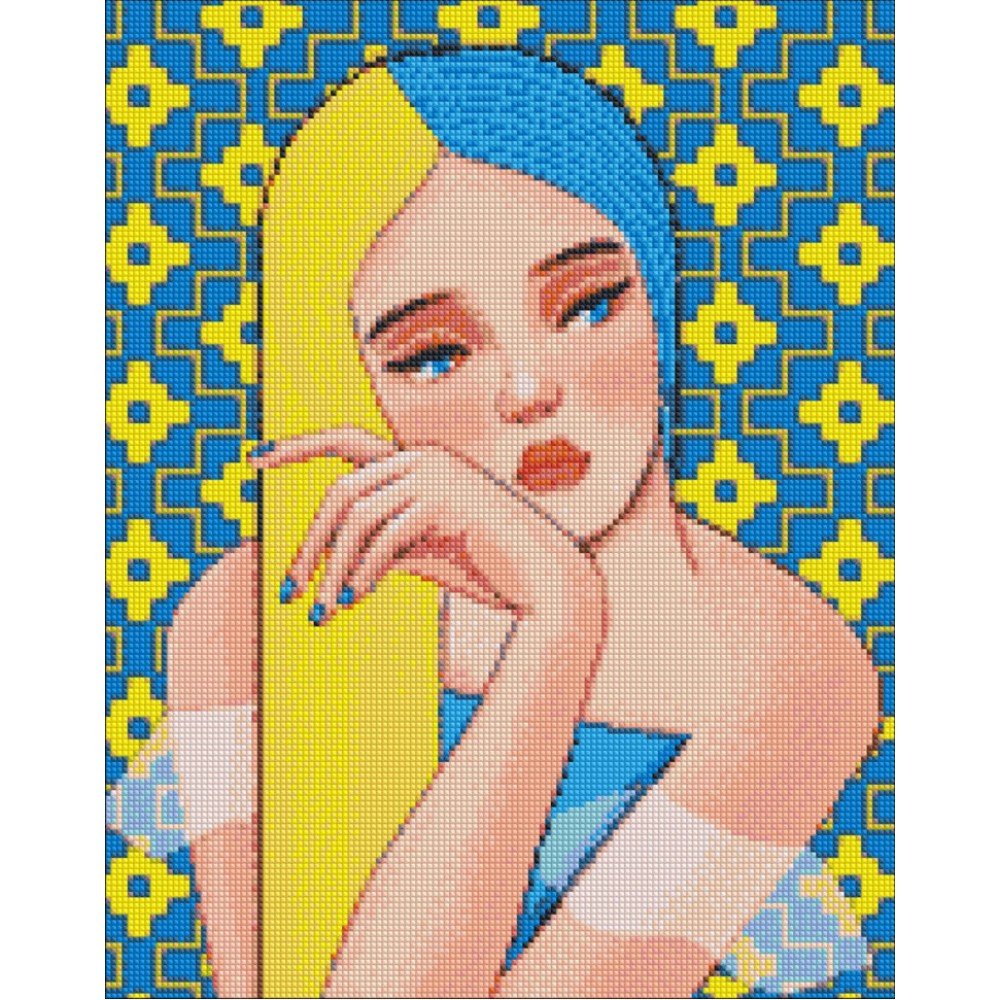 Алмазная мозаика "Непреклонная @mosyakart" Идейка AMO7243 40х50 см