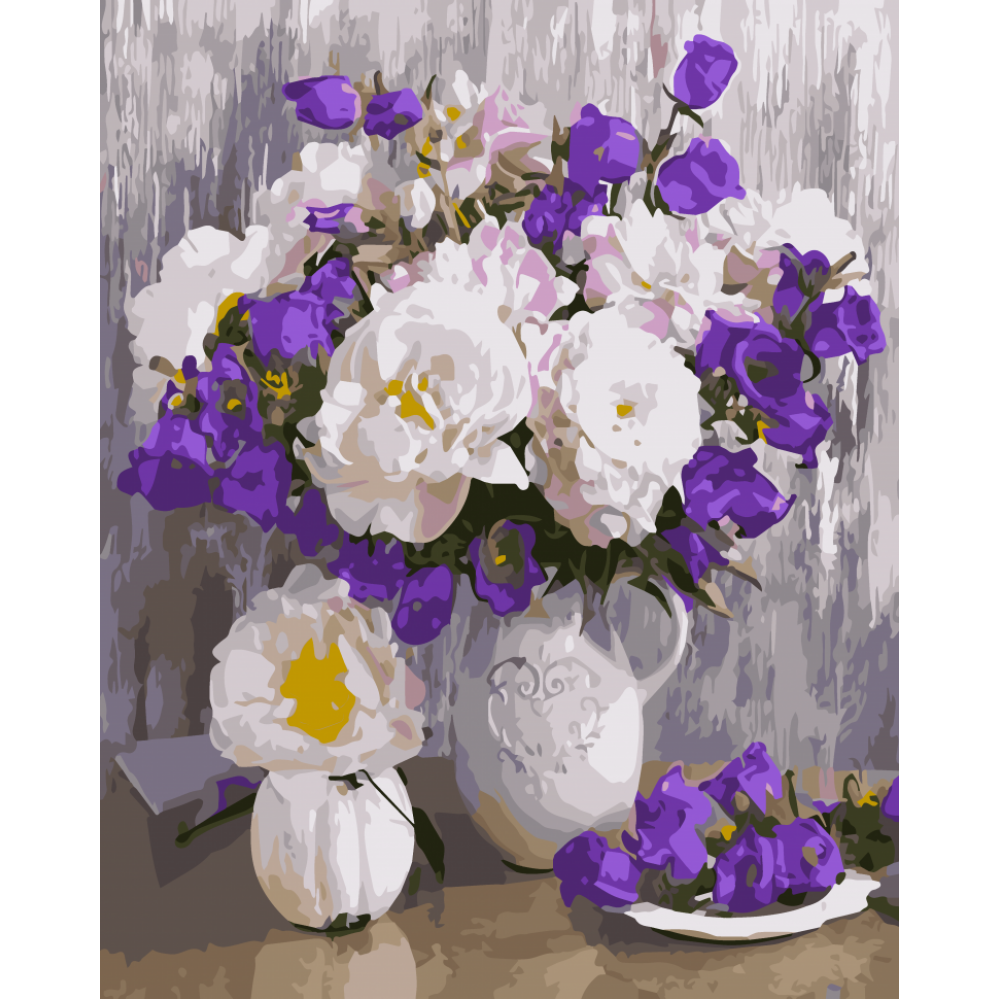 Картина по номерам Art Craft "Цветочное разнообразие" 40х50 см 12109-AC