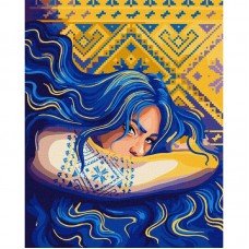 Картина по номерам "Цвета моей нации" Идейка KHO4990 40х50 см