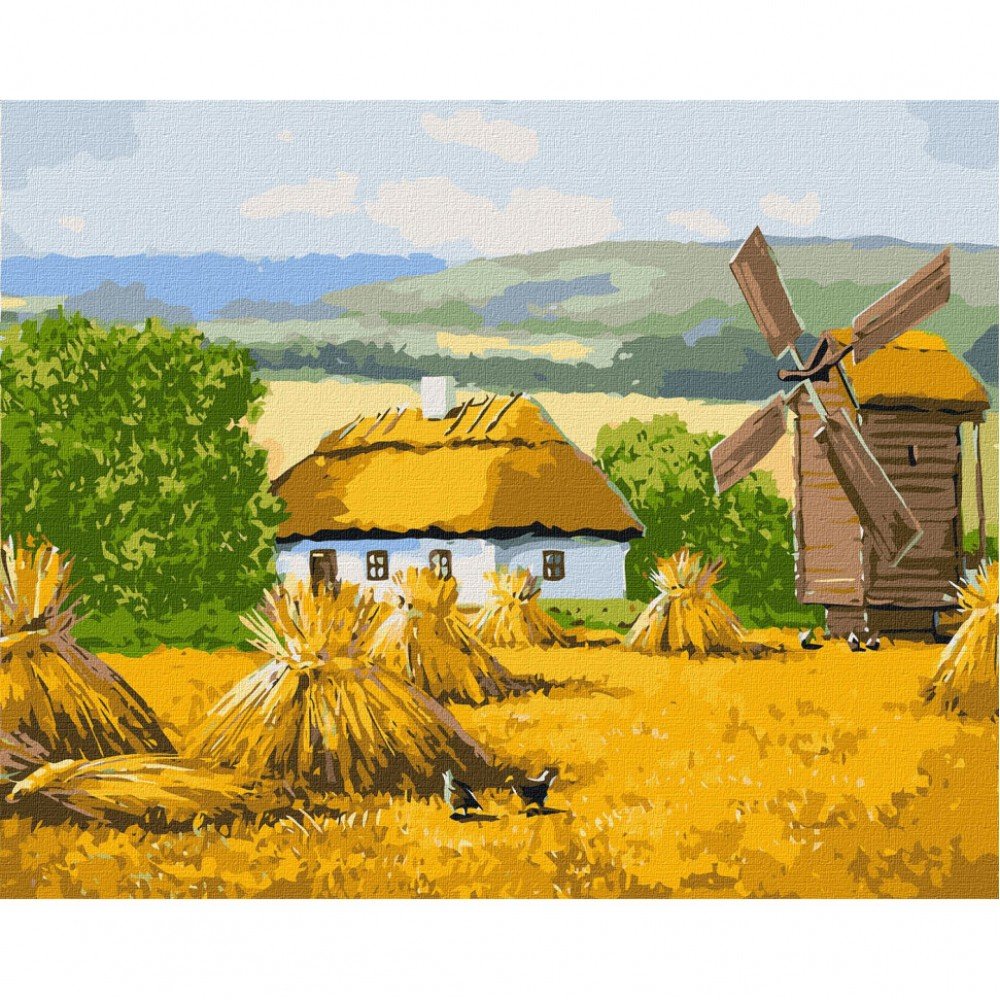 Картина по номерам "Июльская жара " ©Ярослав Чижевський Идейка KHO6305 40х50 см