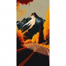 Картина по номерам "Осенний покой" 11025-AC 40x80 см Картина по номерам "Осенний покой" 11025-AC 40x80 см