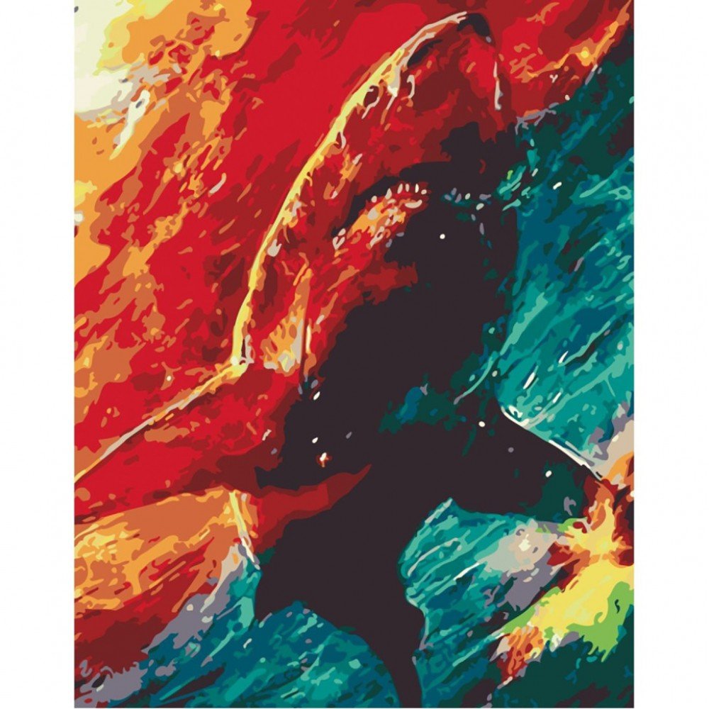 Картина по номерам "Воплощение страха" Art Craft 11504-AC 40X50 см Картина по номерам "Воплощение страха" Art Craft 11504-AC 40X50 см