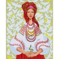 Картина по номерам "Возрождение ©Katya Dudnik" Идейка KHO4909 40х50 см Картина по номерам "Возрождение ©Katya Dudnik" Идейка KHO4909 40х50 см