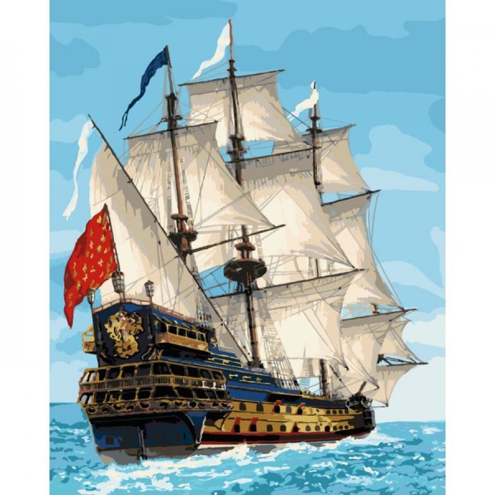 Картины по номерам "Королевский флот" KHO2729, 40х50 см