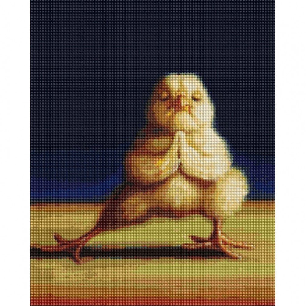 Алмазная мозаика "Йога цыпленок" ©Lucia Heffernan DBS1202, 40x50 см Алмазная мозаика "Йога цыпленок" ©Lucia Heffernan DBS1202, 40x50 см