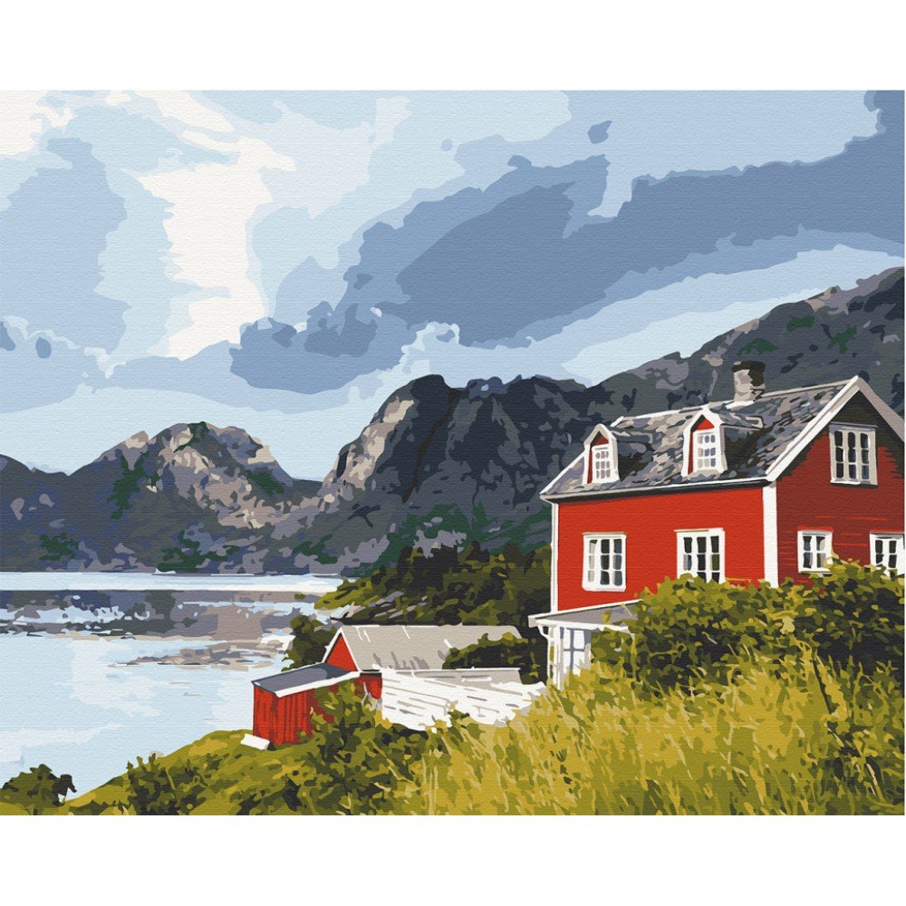 Картина по номерам Art Craft "Фьорды Норвегии" 40х50 см 10569-AC