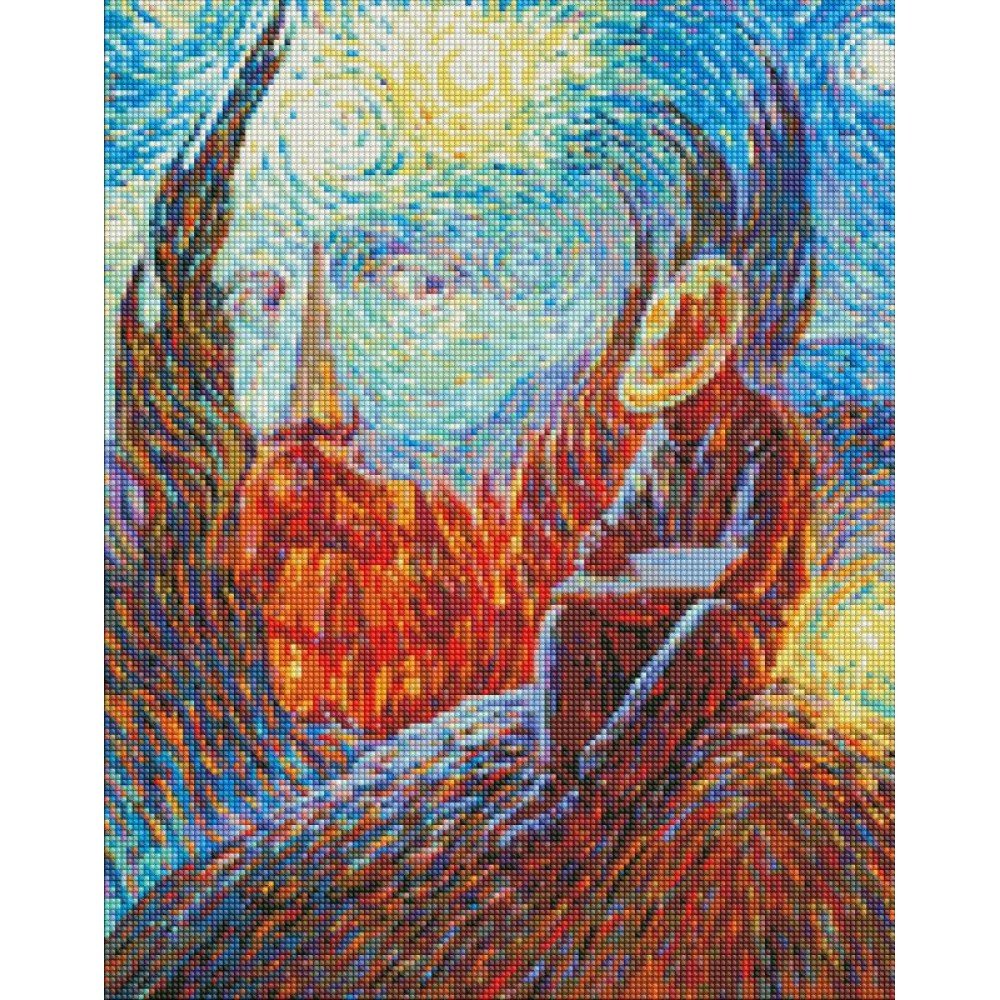 Алмазная мозаика "Украинская звездная ночь" Идейка AMO7244 40х50 см