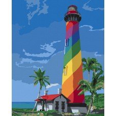 Картина по номерам. Art Craft "Маяк Сан Августин. Флорида" 38*50 см 10547-AC