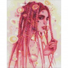 Алмазная мозаика "Удивительная незнакомка" ©lesya_nedzelska_art Идейка AMO7495 40х50 см Алмазная мозаика "Удивительная незнакомка" ©lesya_nedzelska_art Идейка AMO7495 40х50 см