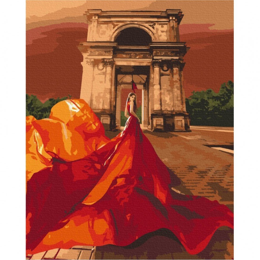 Картина по номерам "Триумфальная красавица" BS52710, 40х50 см