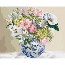 Картина по номерам "Букет счастья" KHO3005, 40*50 см