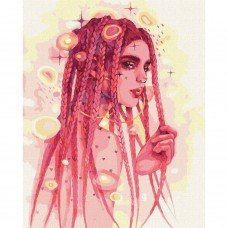 Картина по номерам "Удивительная незнакомка" ©lesya_nedzelska_art Идейка KHO2578 40х50 см Картина по номерам "Удивительная незнакомка" ©lesya_nedzelska_art Идейка KHO2578 40х50 см