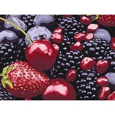 Картина по номерам. Натюрморт "Вкус лета" 30*40см KHO5541, 30х40 см