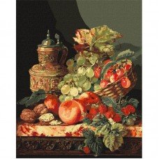 Картина по номерам "Фруктовое разнообразие" ©Edward Ladell Идейка KHO5669 40х50 см