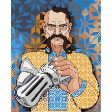 Картина по номерам "Украинский киборг" ©mosyakart Идейка KHO2594 40х50 см