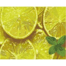 Картина по номерам. Art Craft "Мятный цитрус" 40*50 см 12014-AC