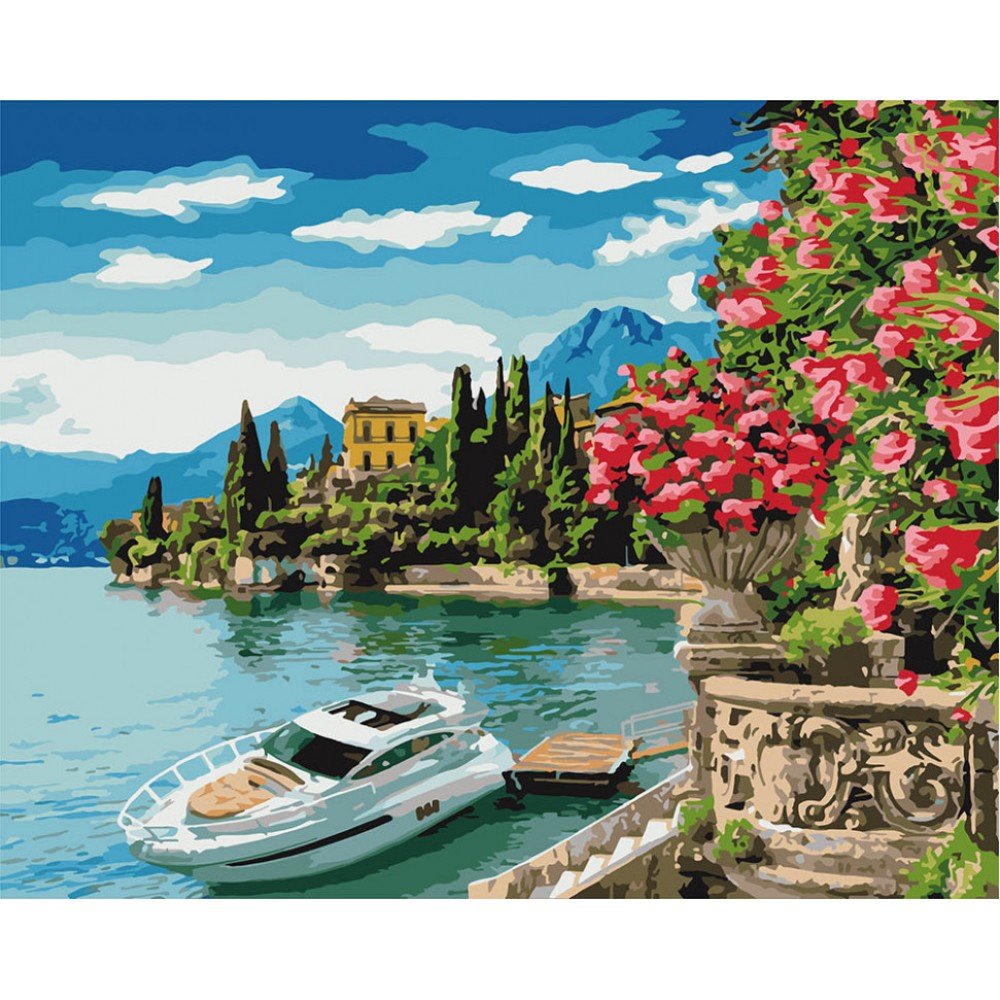 Картина по номерам "Краски моря" 40*50см KHO2746