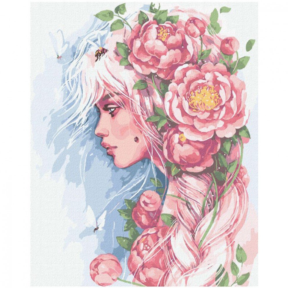 Картина по номерам "Расцветающая душа" ©lesya_nedzelska_art Идейка KHO4954 40х50 см