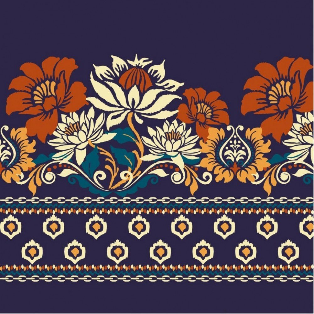 Картина по номерам "Флористический орнамент" 13042-AC 30х30 см