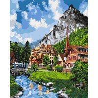 Картина по номерам "Незабываемый пейзаж" KHO2272, 40х50 см 