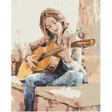Картина по номерам "Струны души" Идейка KHO4903 40х50 см Картина по номерам "Струны души" Идейка KHO4903 40х50 см