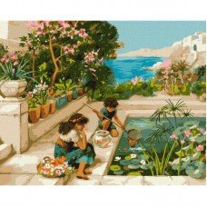 Картина по номерам "Наша золотая рыбка" ©William Stephen Coleman KHO2554 40х50 см Идейка