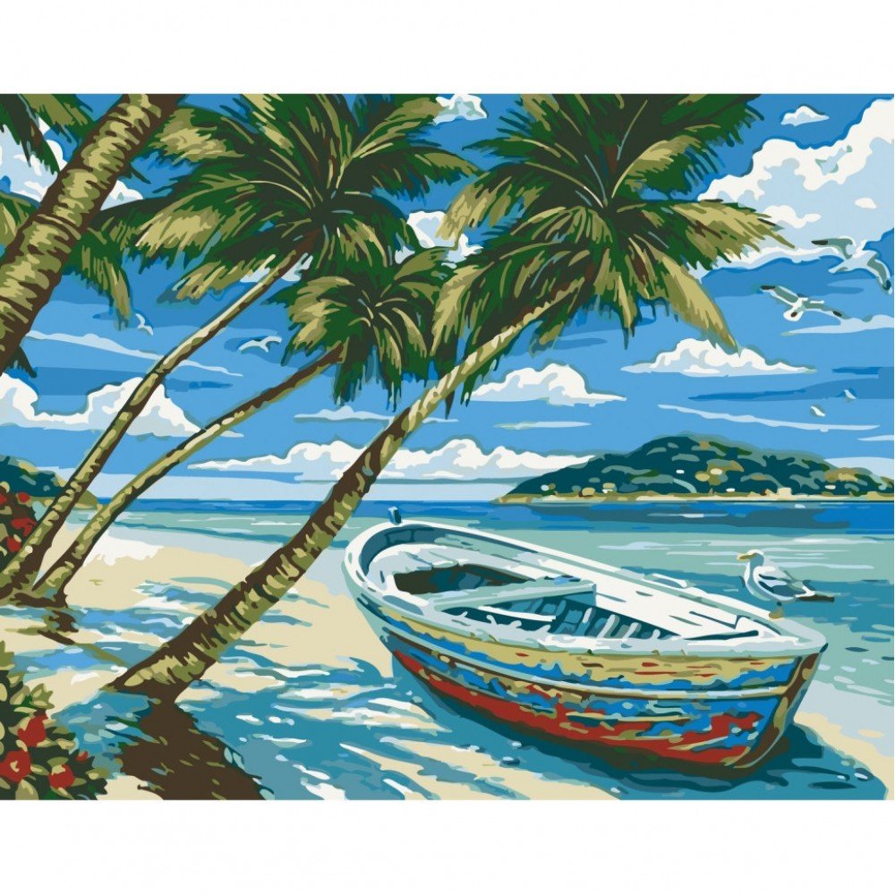 Картина по номерам "Отдых мечты" Art Craft 40х50см 10583-AC Картина по номерам "Отдых мечты" Art Craft 40х50см 10583-AC