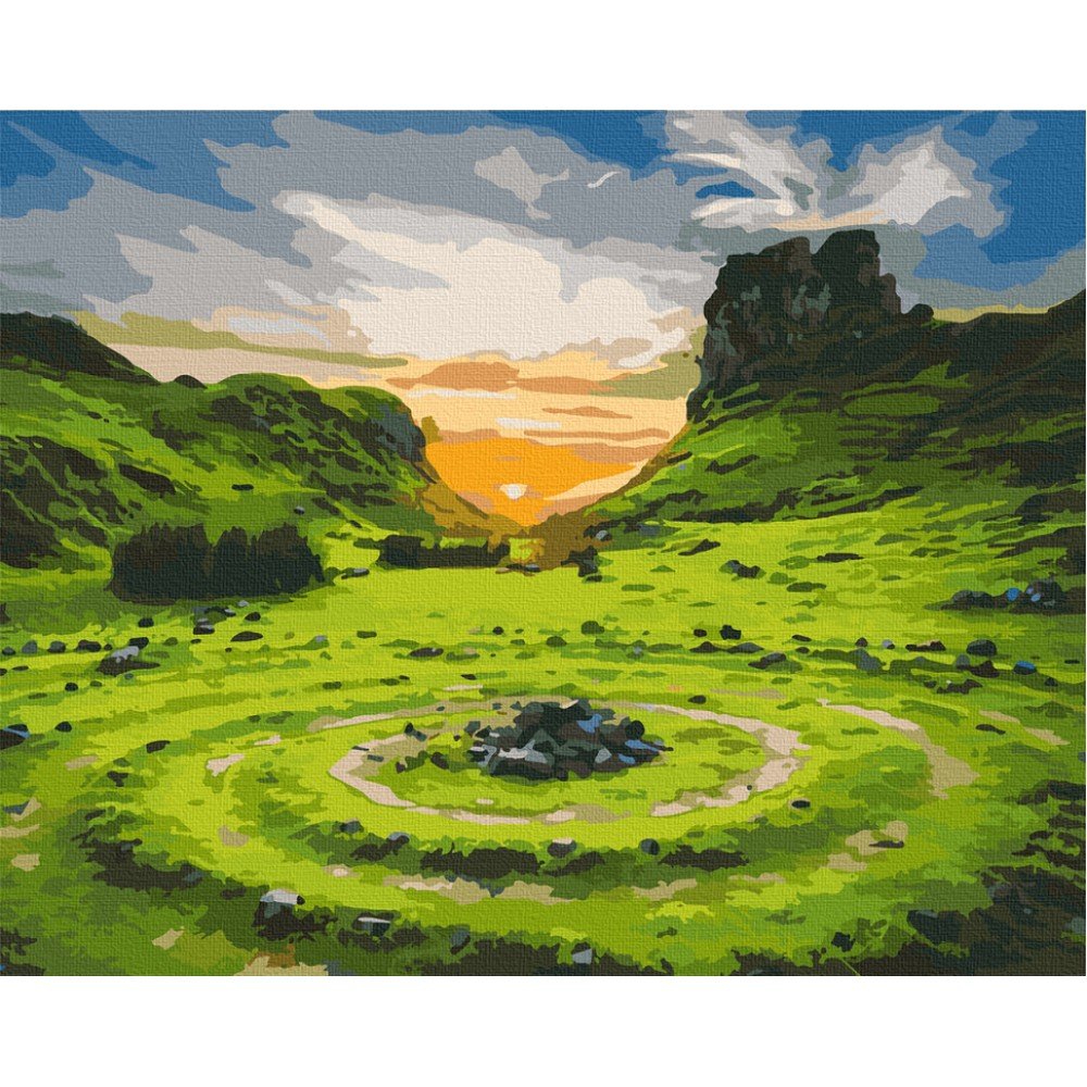 Картина по номерам Art Craft "Долина Фей Шотландия" 40х50 см 10511-AC