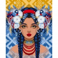 Картина по номерам "Юная зима" ©POLLYPOP92 10002-AC 40x50 см Картина по номерам "Юная зима" ©POLLYPOP92 10002-AC 40x50 см