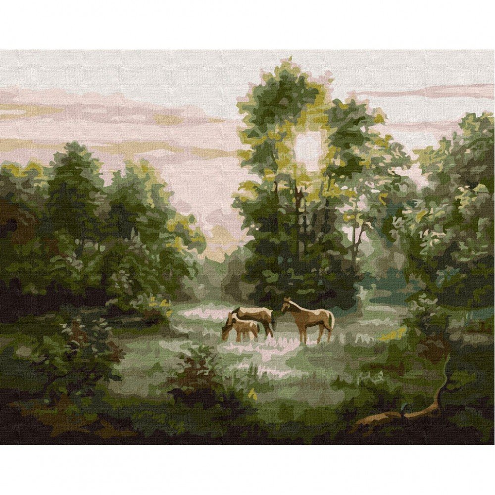 Картина по номерам "Рассвет" ©Сергей Лобач Идейка KHO4362 40х50 см