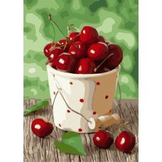 Картина по номерам. Art Craft "Вишневая жара" 40*50 см 12117-AC
