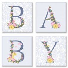 Набор для росписи по номерам. "BABY Прованс" CH107, 18х18 см