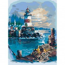 Картина по номерам "Маяк" Bambi 10593-NN 30х40 см