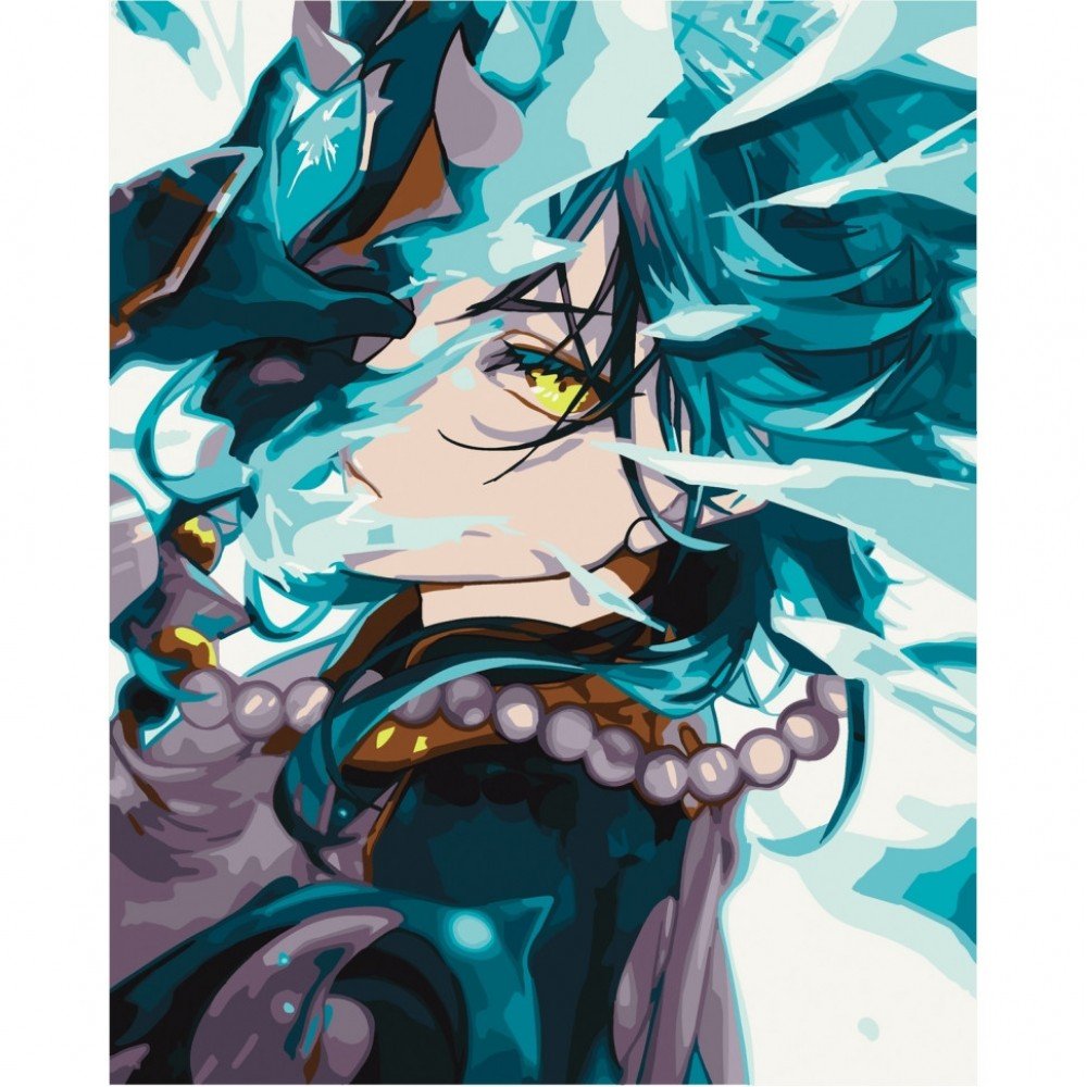 Картина по номерам "Воин Сяо" Art Craft 10348-AC 40х50 см