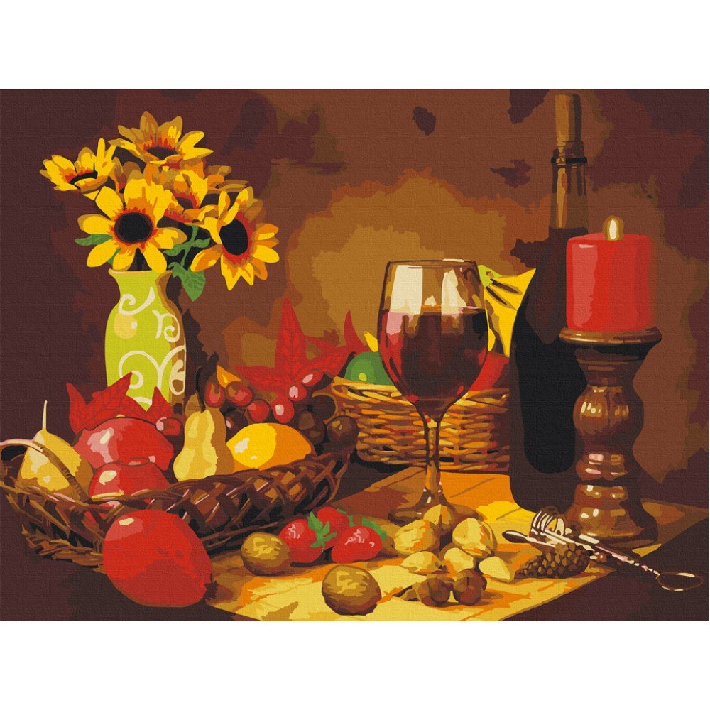 Картина по номерам Art Craft "Фруктовый ужин" 40х50 см 12139-AC