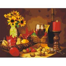 Картина по номерам. Art Craft "Фруктовый ужин" 40х50 см 12139-AC
