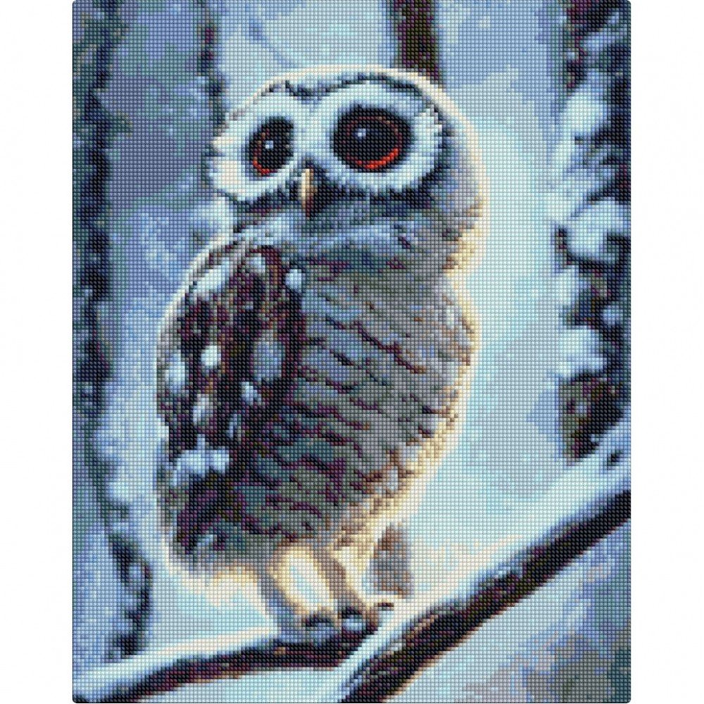Алмазная мозаика "Чудо-cова" AMO7321 40х50см
