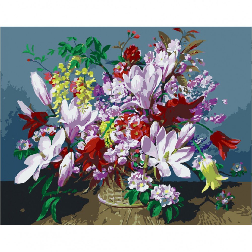 Картина по номерам "Весенний букет" Art Craft 12153-AC 40х50 см Картина по номерам "Весенний букет" Art Craft 12153-AC 40х50 см
