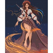 Картина по номерам "Несокрушимая" ©LIEN_ILLUSTRATION 10076-AC 40х50 см Картина по номерам "Несокрушимая" ©LIEN_ILLUSTRATION 10076-AC 40х50 см