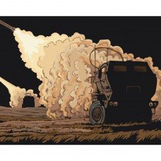 Картина по номерам "Оборона Украины" Bambi 10594-NN 40х50 см