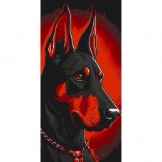 Картина по номерам "Доберман" Art Craft 40х80см 11522-AC Картина по номерам "Доберман" Art Craft 40х80см 11522-AC