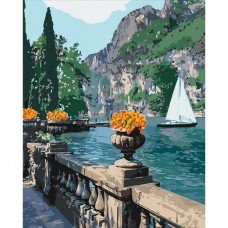 Картина по номерам. "Морская бухта" KHO2740, 40х50 см