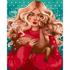 Картина по номерам "Согретое добротой" @POLLYPOP92 10019-AC 40x50 см Картина по номерам "Согретое добротой" @POLLYPOP92 10019-AC 40x50 см