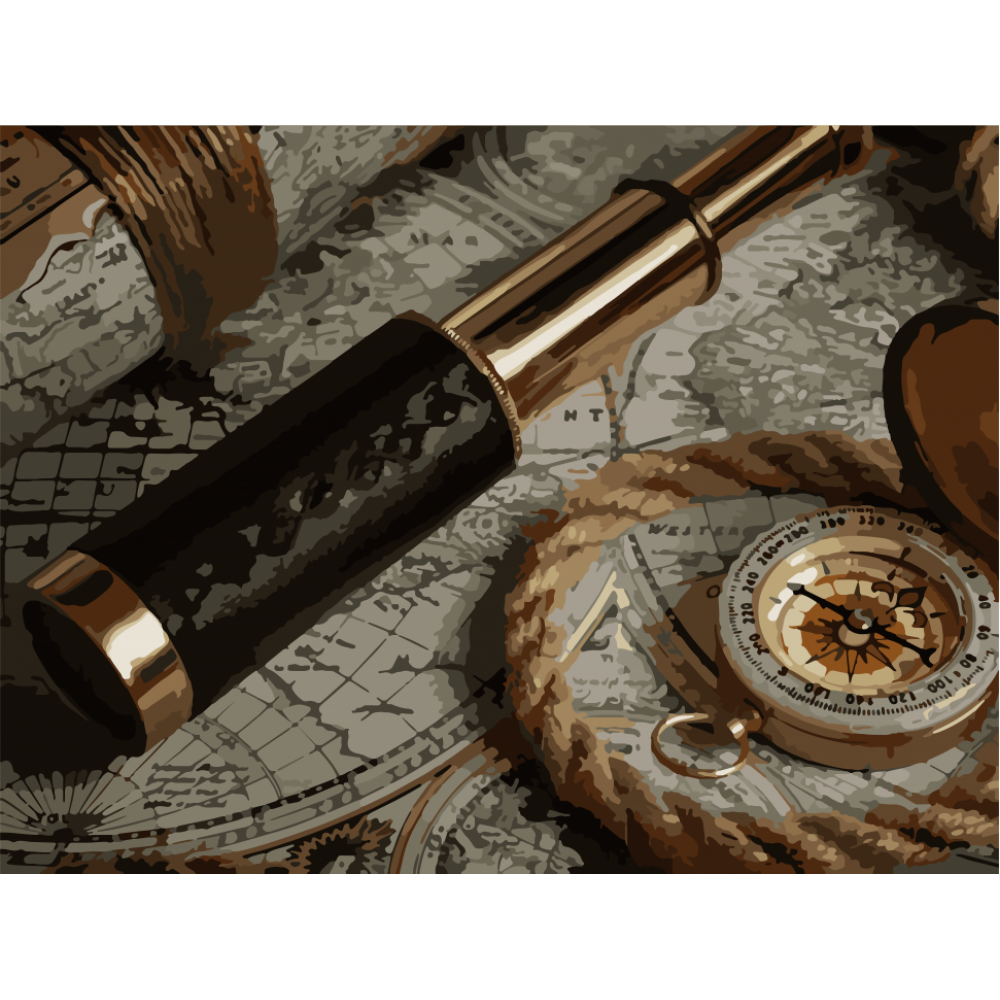 Картина по номерам Art Craft "Мечты путешественника" 40х50 см 10521-AC