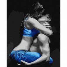 Картина по номерам "Страстные объятия" KHO8409, 40х50см Картина по номерам "Страстные объятия" KHO8409, 40х50см